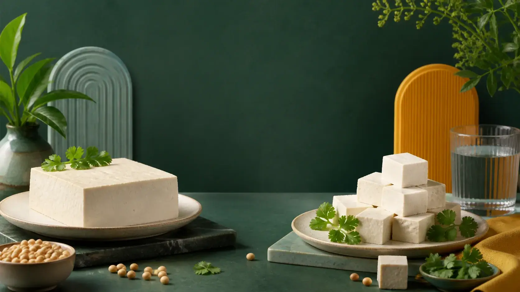 TOFIT Plain Tofu in a warm food preparation